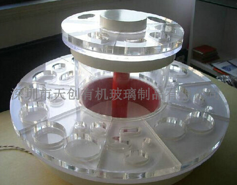 【有機(jī)玻璃旋轉(zhuǎn)展示架】給你的視覺(jué)沖擊！