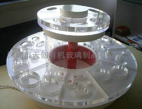 【有機(jī)玻璃旋轉(zhuǎn)展示架】360度無差別秀！