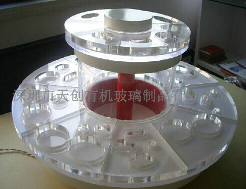 【有機(jī)玻璃旋轉(zhuǎn)展示架】讓你的美更上一層樓！